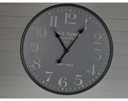 ZEGAR ZEGAREK METALOWY LOFT VINTAGE 60CM