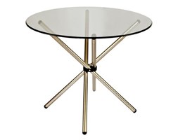 Stół Ufo 90 cm (transparentny) D2