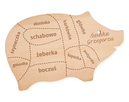 Personalizowana Deska do Krojenia Świnka