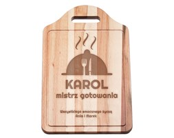 Personalizowana Deska do Krojenia Mistrz Gotowania