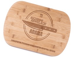 Bambusowa Deska do Krojenia z Grawerem Kuchenne Rewelacje