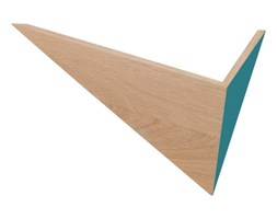FLECHE-Kinkiet ścienny Dąb Dł.40cm
