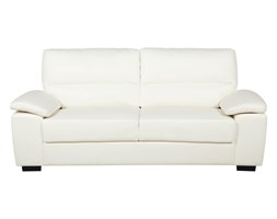 Sofa trzyosobowa skóra ekologiczna kremowa VOGAR