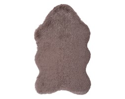 Brązowy dywan ze skóry ekologicznej Floorist Soft Bear, 160x200 cm