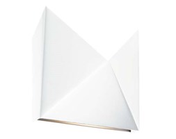 Kinkiet LAMPA ścienna AGI 4422/G9/BI Shilo metalowa OPRAWA przyścienna minimalistyczna biały