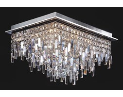 Italux plafon lampa sufitowa Lavenda MX92915-16A prostokątna kryształowa