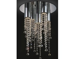 Italux plafon lampa sufitowa Larix MX93708-5A chrom kryształki 40cm