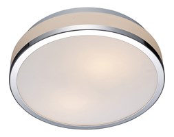 Italux plafon lampa sufitowa Camry 5007-S biała szklana IP44 25cm