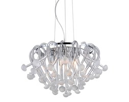 Italux lampa wisząca Zoom P0341-05A-F4AC szklane grzybki 43cm