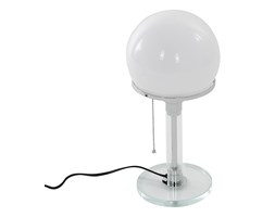Italux lampa stołowa Amanda MTE2038/1 chrom biały