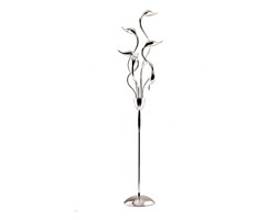 Italux lampa podłogowa Swan ML8098-6A chrome łabędzie