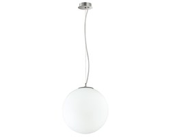 Italux lampa wiszaca Ella MA04872C-001-01 biała szklana 30cm