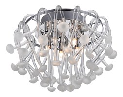 Italux plafon lampa sufitowa Zoom C0341-05A-F4AC szklane grzybki 43cm