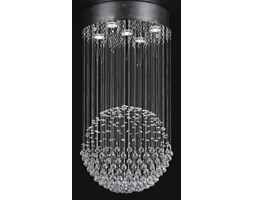 Italux lampa wisząca Lucid MD51104-5A kryształowa chrom