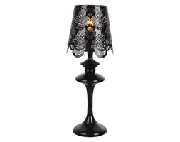 Italux lampa stołowa czarna Arianna MA2386B-DK black metalowa