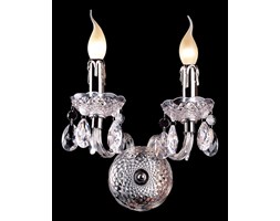 Italux kinkiet lampa ścienna Whiz A.90690/2 clear z kryształkami