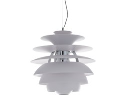 Italux lampa wisząca Wes MDE256/1 biała 40cm