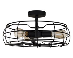 Italux plafon lampa sufitowa Rayo MXM-2580/3 BK czarna druciana 45cm