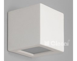 Cleoni kinkiet Kubik ścienny z dolnym szkłem 1038A