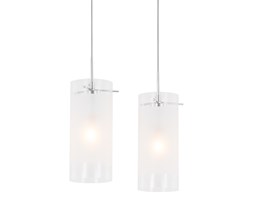 Italux lampa wisząca na listwie Blend MDF9489/2 szkło