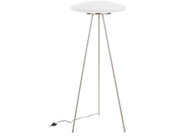 Italux lampa podłogowa Ufo X ML5106-3A 60cm szklana biała trójnóg
