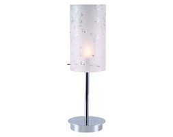 Italux lampa stołowa klosz z motywem kwiatowym Rico MTM1587/1A