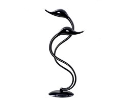 Italux lampa stołowa czarna Swan MT8098-2A black łabędzie