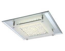 Italux plafon lampa sufitowa Vestire C98004-12W szkło kryształy LED 12W 3000K 25cm
