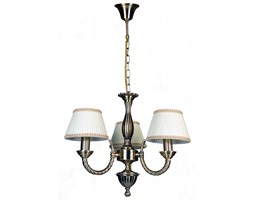 Italux żyrandol Frati MD71028/3 trzy ramiona z abażurami 45cm