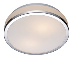 Italux plafon lampa sufitowa Camry 5007-M biała szklana IP44 35cm