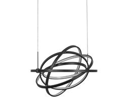 Italux lampa wisząca Tryton AD16020-5A BL czarna LED 56W 3000K 60 cm