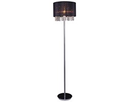 Italux lampa podłogowa Astra BK MLM1953/1 BK czarna z kryształami