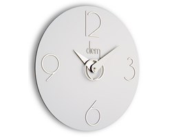 Zegar ścienny Diem 501 BN (Biały) - Incantesimo Design - DECOSALON - Zakupy bez ryzyka