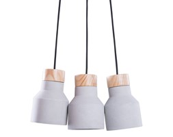 Lampa wisząca szaro-brązowa beton BAHT