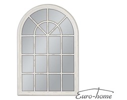 LUSTRO OKNO 201-027c 74x104cm BIAŁE PRZECIERANE