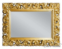 Barokowe złote lustro 121x91 cm PU-049 P
