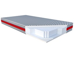 Materac PULSE SUPREME JANPOL lateksowy : Rozmiar - 200x200, Pokrowce Janpol - Biaxial
