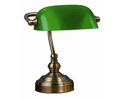 Markslojd lampa stołowa Bankers 105930 patyna/zielony mała- RABAT -15% w koszyku