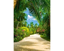 Tropikalny ogród botaniczny - fototapeta