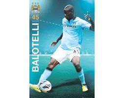 Manchester City Balotelli 12/13 - plakat