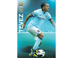 Manchester City Tevez 12/13 - plakat