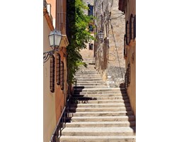 Schody, Tarragona, Hiszpania - fototapeta