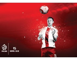Kamil Glik Reprezentacja Polski - fototapeta