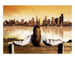 City View Sunrise - reprodukcja