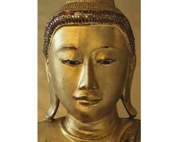 Złoty Budda - fototapeta