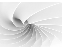 Abstrakcja, fala 3d - fototapeta