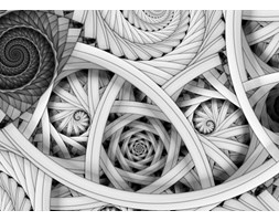 Abstrakcja architektoniczna - fototapeta