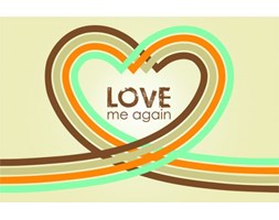 Love me again - plakat