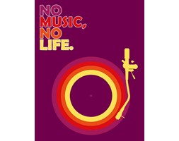 Music - plakat