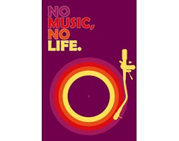 Music - plakat
